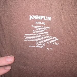 Joyspun Brown Top XL